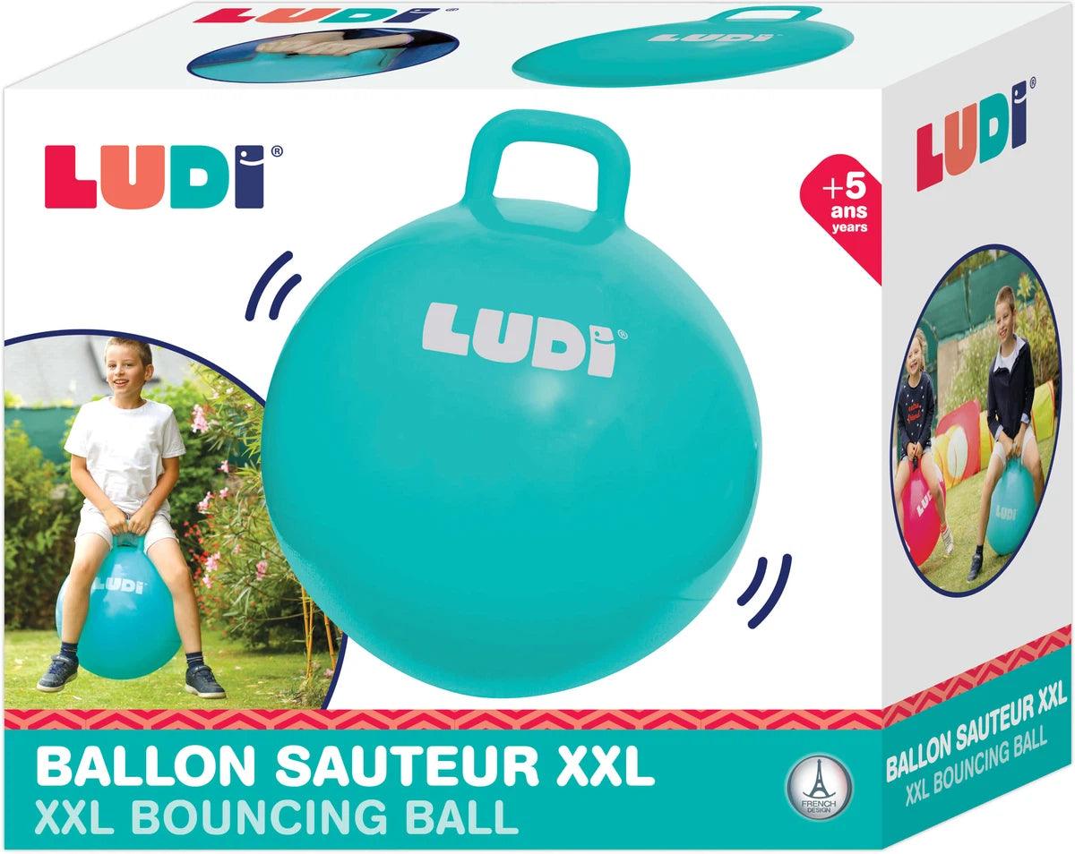 Pelota saltarina XXL azul - itxikids