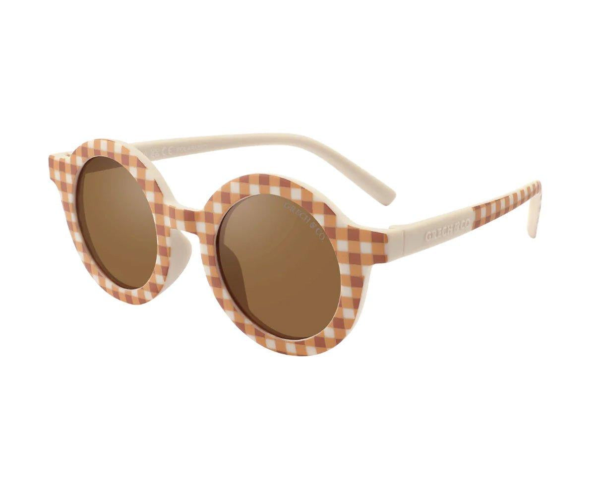 Gafas de Sol Infantil Polarizadas Round Sienna Gingham (18m-8años)