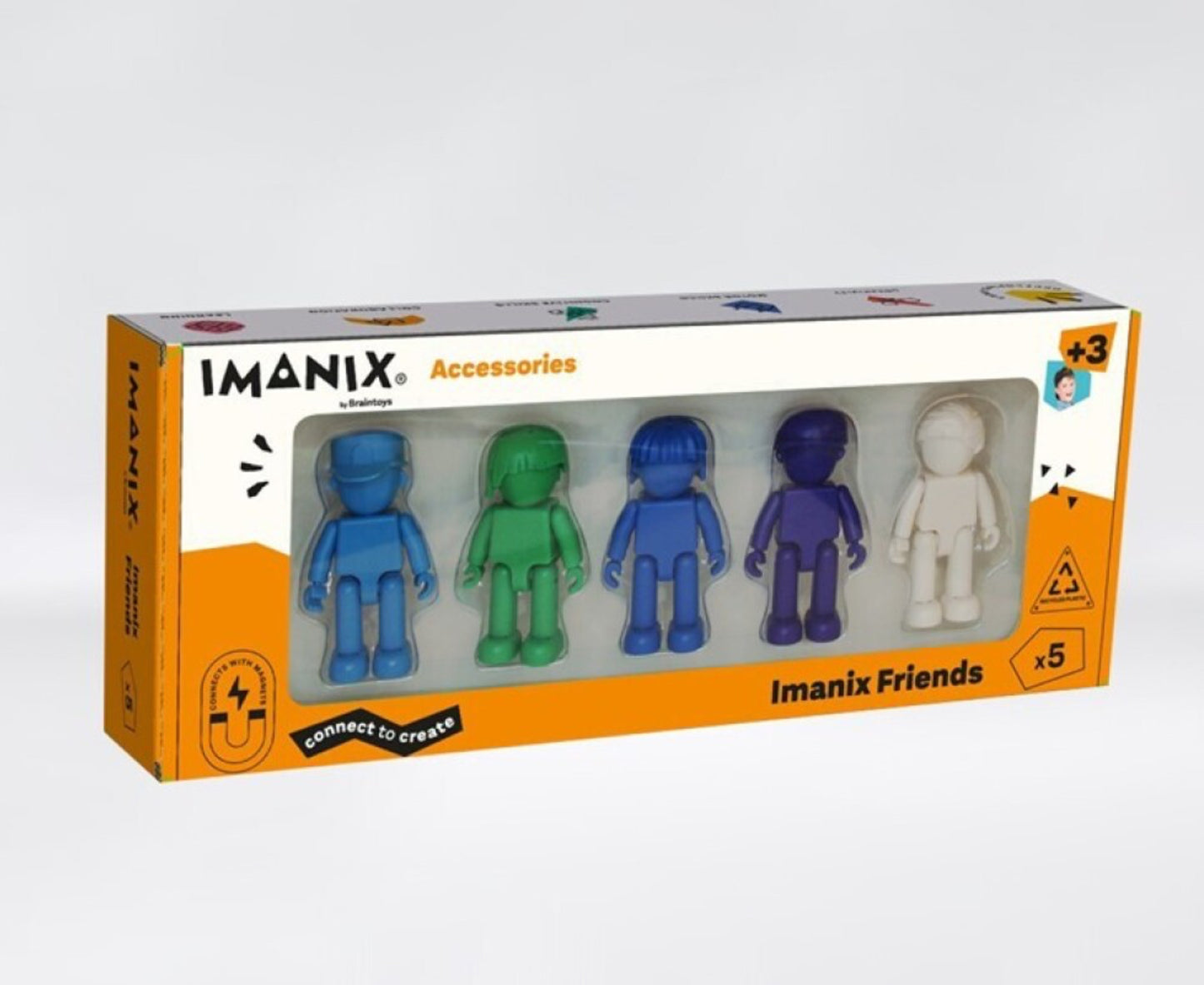 Imanix Friends colores fríos 5 pzas.