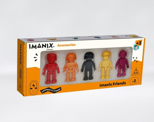 Imanix Friends colores cálidos 5 pzas