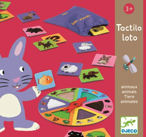 Juegos Educativos-Tactilo loto animales