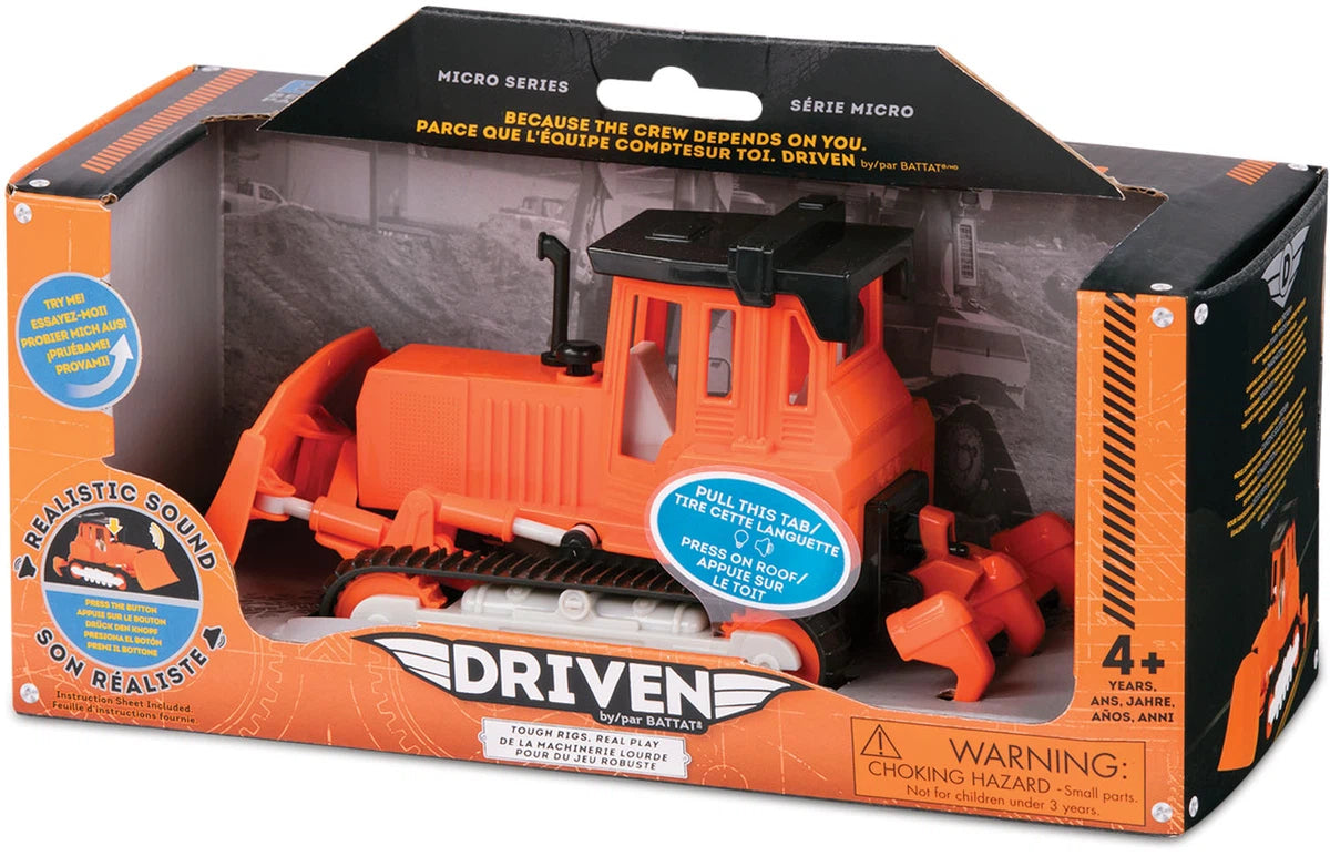 Driven mini excavadora