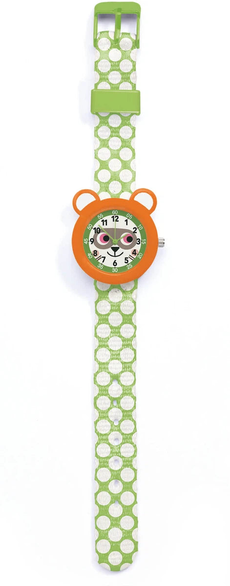 Reloj Mapache Ticlock by Djeco